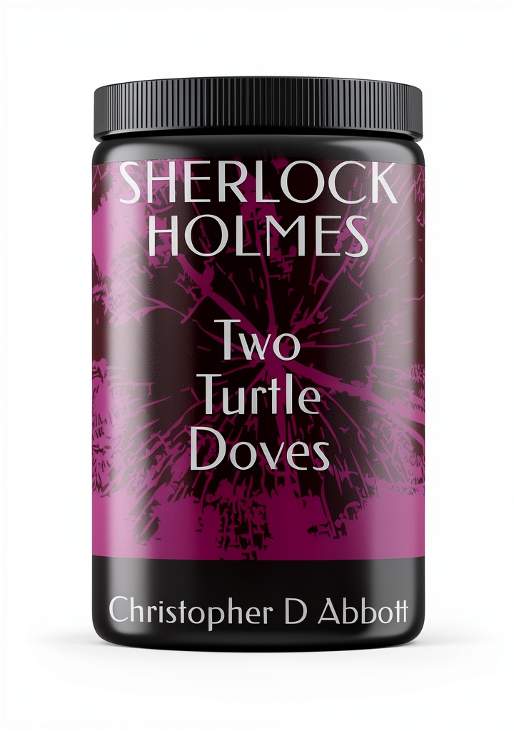 'The Watson Chronicles Kindle book cover showcasing Victorian design elements'