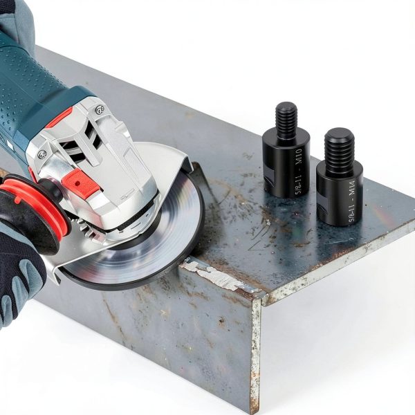 Angle Grinder Adapter QUANYMYM Black Metal-2