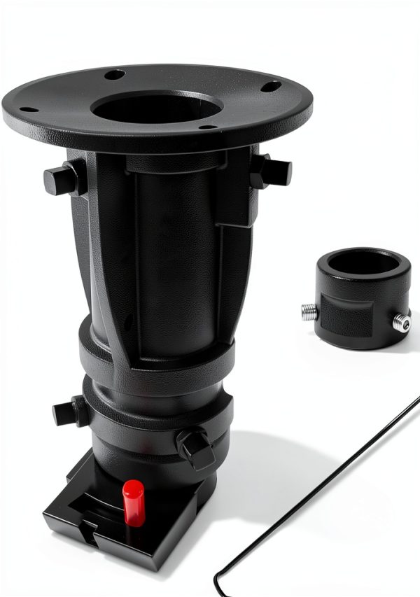 Gooseneck Adapter MFZDQL Adjustable 12-16in 20000lb Trailer Coupler-0