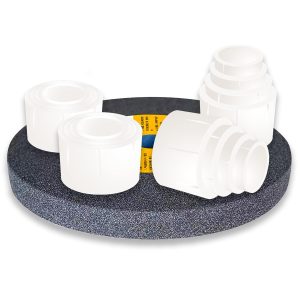 YeulYuuri Bushing Adapter Set 8pcs for Bench Grinding Wheels Plastic-0