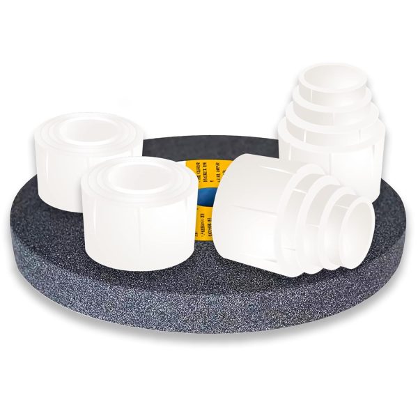 YeulYuuri Bushing Adapter Set 8pcs for Bench Grinding Wheels Plastic-0