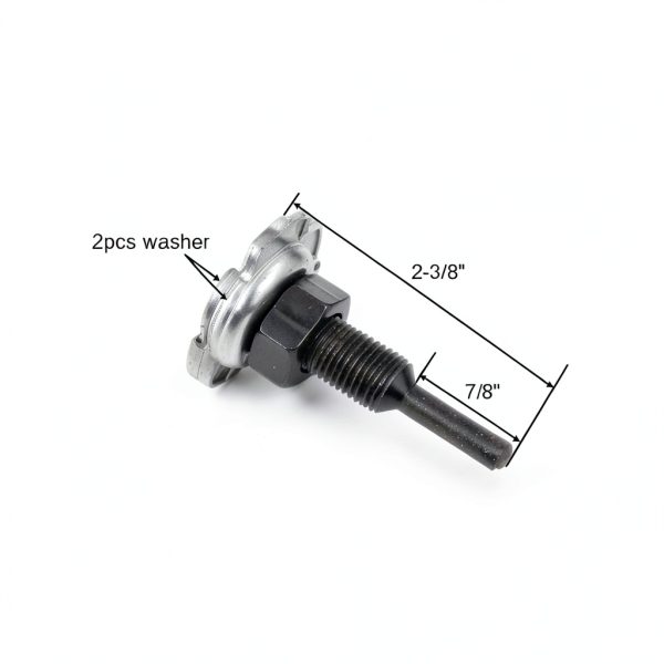 Arbor Mandrel 2pcs for Drill BLSGBUIDING Steel Free Install-2