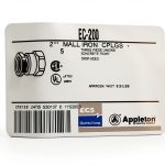 Appleton EC-200 Threaded Union 2" Mall Iron Coupling Pack of 5-0