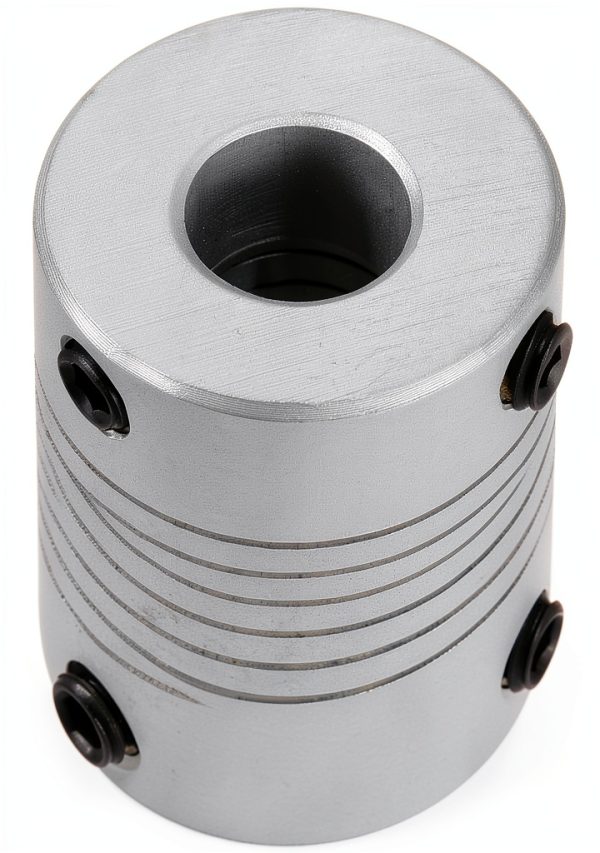 8mm to 9mm Aluminum Alloy Shaft Coupling by uxcell Silver 2pcs-3