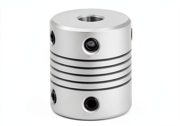 5mm to 7mm Aluminum Alloy Shaft Coupling uxcell Silver 5pcs-1