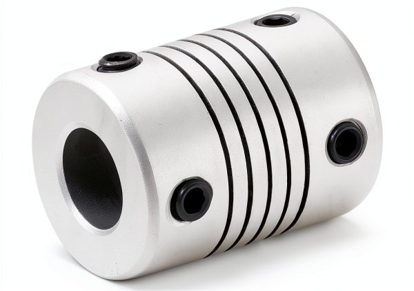 uxcell 5mm to 9mm Aluminum Alloy Shaft Coupling Flexible Coupler Motor Connector Joint L25xD19 Silver,2pcs-5