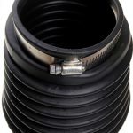 Bellow with Clamp Flexible Coupling Engineered Marine Black 8x6x6 in-0