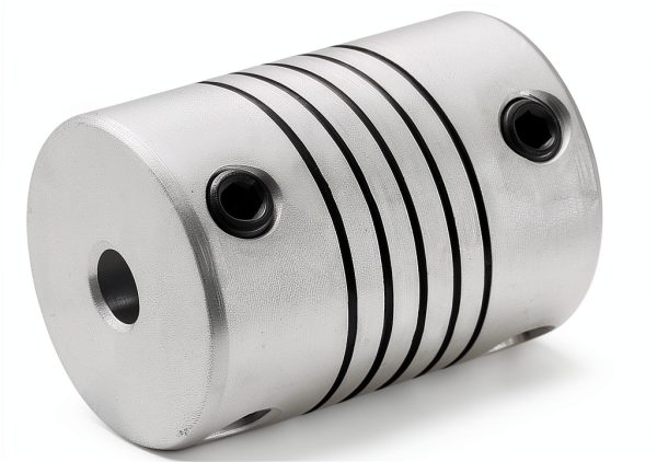 3mm to 5mm Aluminum Alloy Shaft Coupling by uxcell Silver 2pcs-5