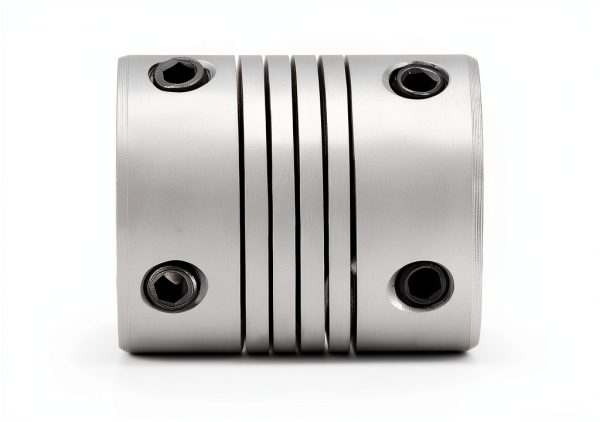 3mm to 5mm Aluminum Alloy Shaft Coupling by uxcell Silver 2pcs-2